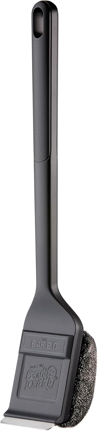 Mr. Bar-B-Q Steam Clean Grill Brush Powered by Scrub Daddy