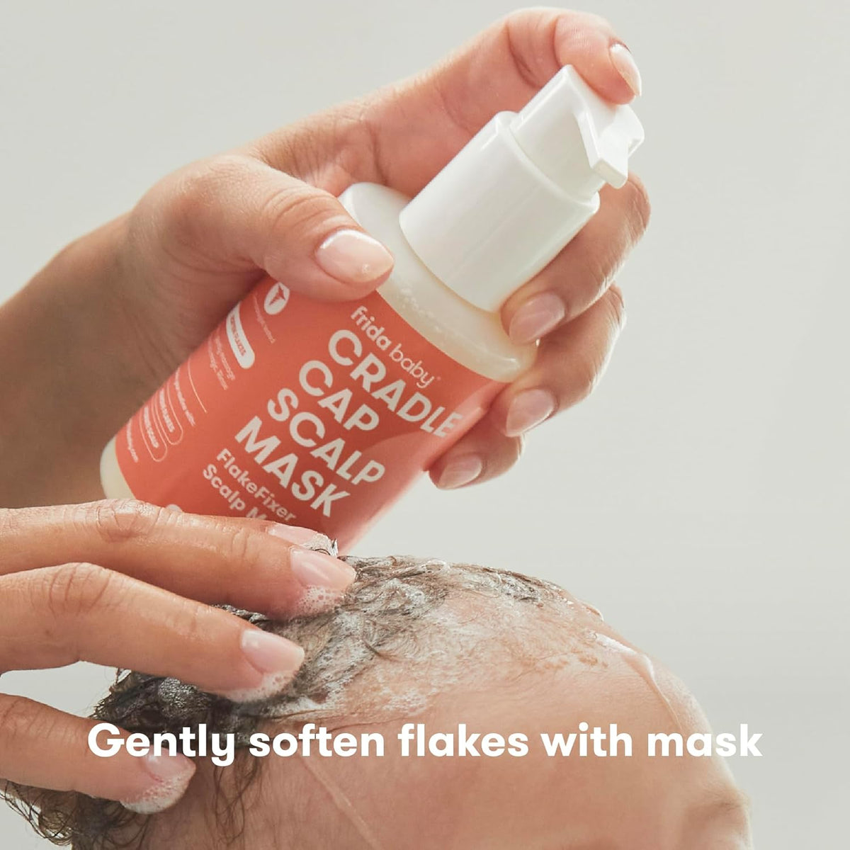 Frida Baby Cradle Cap Treatment, Cradle Cap Shampoo for Babies + Flake Fixer Scalp Spray, Cradle Cap Kit Soothes Baby's Scalp, Prevents Dryness and Flakes