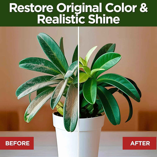 Sparkle Plenty Silk Sensation Artificial Flower & Plant Leaf Cleaner and Shine - Fake Flower Dusting Spray - Silk Plant Cleaner Spray No Wipe - Drip Dry Cleaning Supplies for Artificial Tree (32oz)