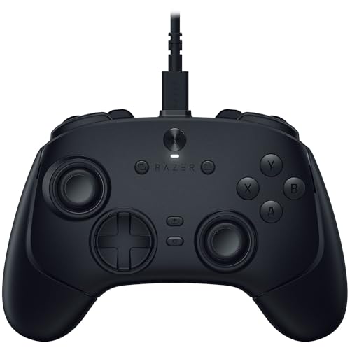 Razer Wolverine V3 Tournament Edition 8K PC Wired Gaming Controller: 8000 Hz Polling Rate - TMR Thumbsticks w/Swappable Caps - Ergonomic Design - 6 Remappable Buttons - Fast Triggers - Black