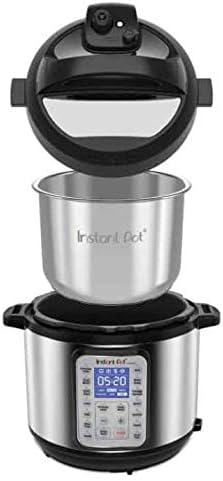 Instant Pot Duo Plus 9-in-1 Multicooker, Pressure Cooker, Slow Cook, Rice Maker, Steamer, Sauté, Yogurt, Warmer & Sterilizer, Includes App With Over 800 Recipes, Stainless Steel, 6 Quarts
