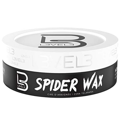 L3 Level 3 Spider Wax - Long Lasting and Strong Hold Improve your Hair Volume and Texture - Level Three Hair Wax for Men (150 ML)