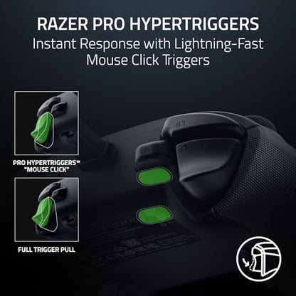 Razer Wolverine V3 Tournament Edition 8K PC Wired Gaming Controller: 8000 Hz Polling Rate - TMR Thumbsticks w/Swappable Caps - Ergonomic Design - 6 Remappable Buttons - Fast Triggers - Black