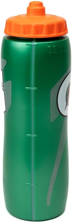 Gatorade 32 Oz Squeeze Water Sports Bottle - Pack of 2 - New Easy Grip Design