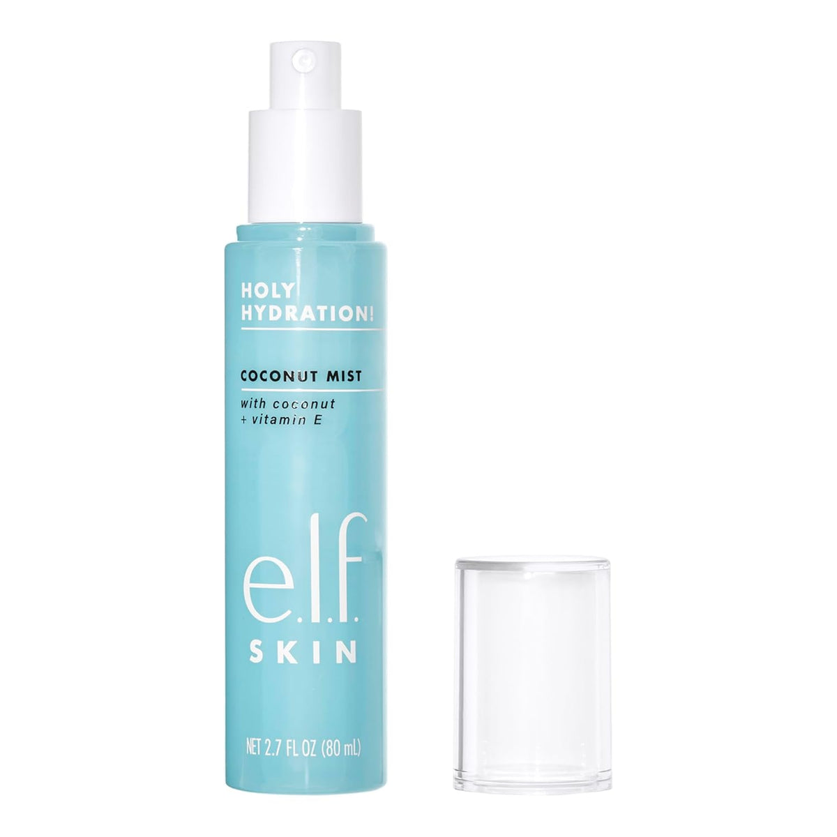 e.l.f. SKIN Holy Hydration! Hydrating Coconut Mist, Refreshes, Soothes & Invigorates Skin, Tropical Scent, 2.7 Fl Oz (Pack of 1)
