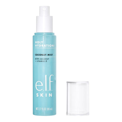 e.l.f. SKIN Holy Hydration! Hydrating Coconut Mist, Refreshes, Soothes & Invigorates Skin, Tropical Scent, 2.7 Fl Oz (Pack of 1)
