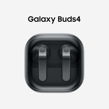 Samsung Galaxy Buds 4 (2026) AI True Wireless Bluetooth Earbuds, Noise Cancelling, Hi-Res Audio, 1-Way Speaker, New Fit, IP54, Live Translation, Black [US Version, 2 Yr Warranty]