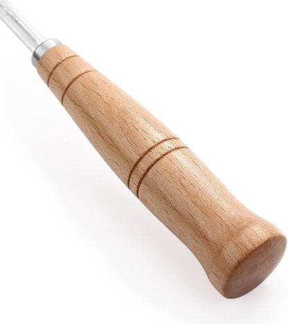 SAINT GERMAIN Premium Hand Crafted Bread Lame for Dough Scoring Knife, Lame Bread Tool for Sourdough Bread Slashing with 10 Blades Included with Replacement with Authentic Leather Protector Cover
