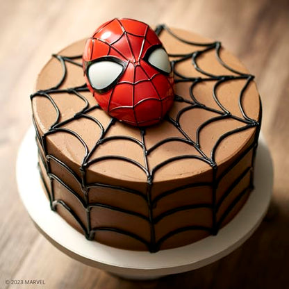 DecoSet® Marvel Spider-Man™ Ultimate Light Up Eyes Cake Topper, 1-Piece Cake Topper Set, Superhero Head with Lights