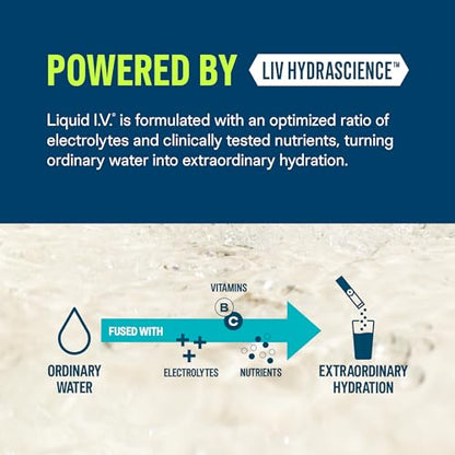 Liquid I.V.® Hydration Multiplier - Limited Edition - Spider-Man - Arctic Raspberry | Electrolyte Powder Drink Mix | 1 Pack (16 Servings)
