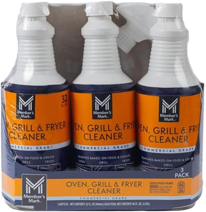 MEMBER´S MARK Oven, Grill and Fryer Cleaner (32 oz, 3 pk.)