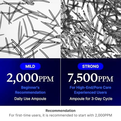 medicube zero exosome shot 7,500 ppm spicule facial serum 1.01 fl oz korean skin care