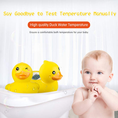 b&h Baby Bath Thermometer, The Infant Bath Floating Toy Safety Temperature Water Thermometer, Baby Bath Essentials (Classic Duck)