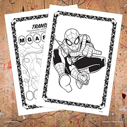 Spiderman Coloring & Activity Book Set Bundle (2 Books)