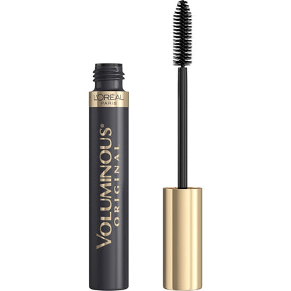 L’Oreal Paris Original Voluminous Mascara, Building Mascara Volume and Length Formula, Washable, Blackest Black, 0.26 Fl Oz., 1 Count
