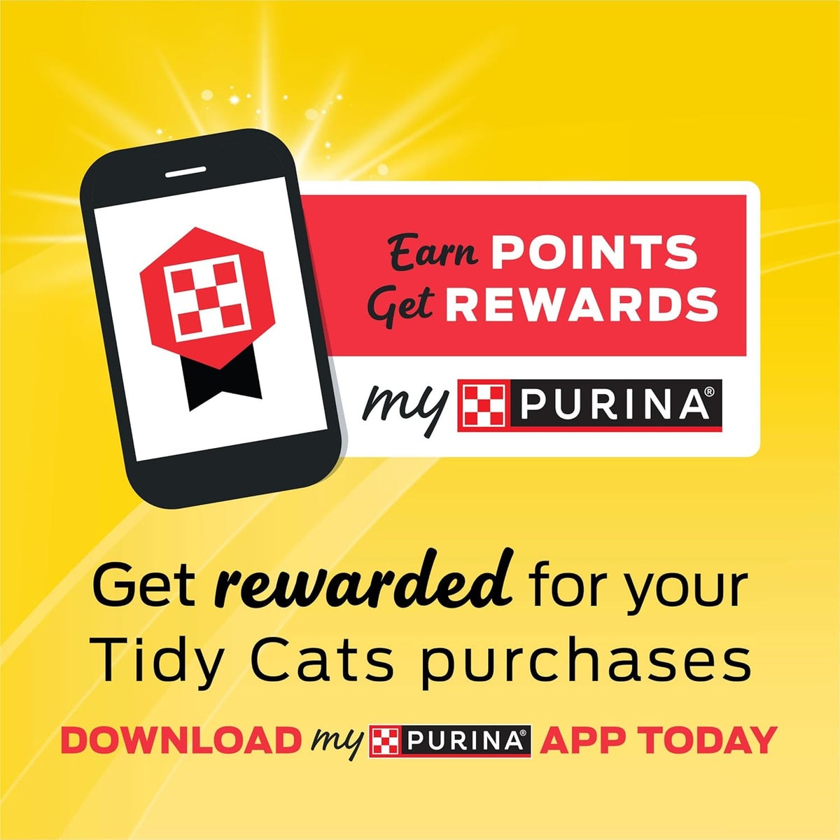 PLrina Tidy Cats Free and Clean Unscented Cat Litter - 38 lb. Box