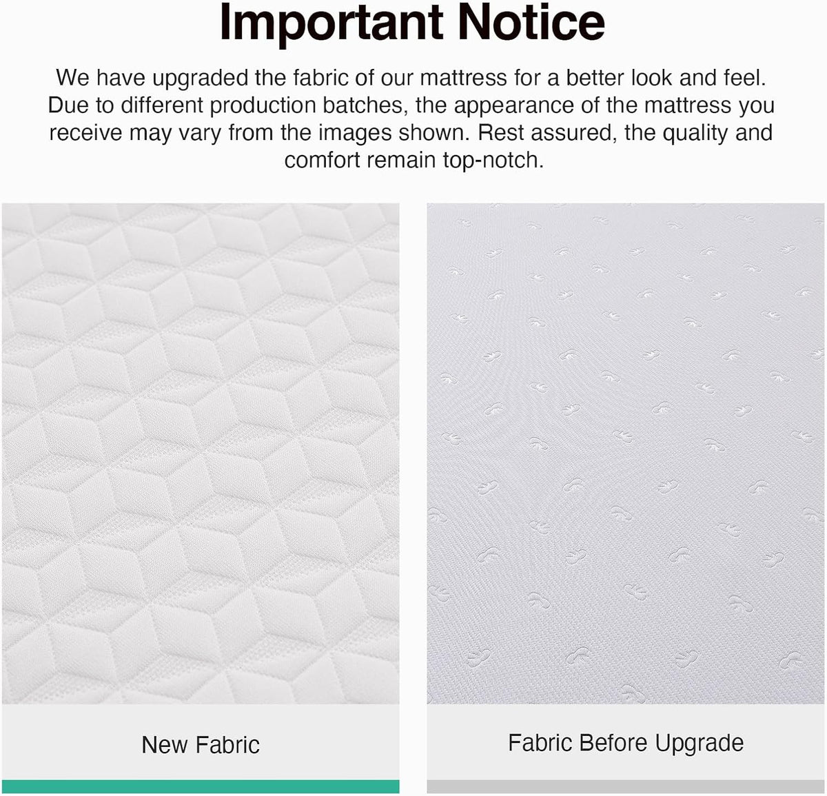 Novilla King Mattress, 12 Inch King Size Memory Foam Mattress with Comfort Foam for Pressure Relief & Cool Fresh Sleep, Removable Washable Cover,Mattresses in a Box,Medium Firm