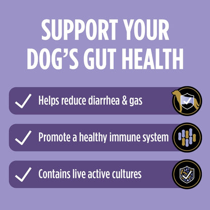 Purina Pro Plan Veterinary Supplements FortiFlora Daily Probiotics for Dogs, 30 count, supports digestive gut health and diarrhea relief