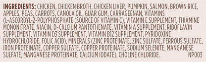 rachael ray nutrish gentle digestion premium paté wet dog food real chicken pumpkin & salmon recipe 12 count