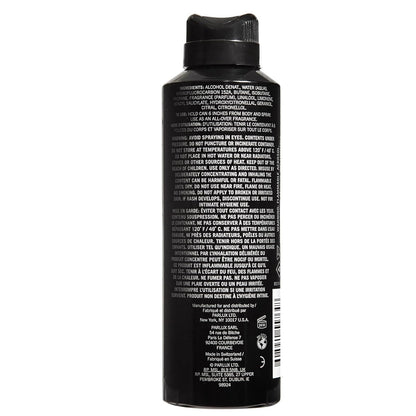 Kenneth Cole Black Body Spray for Men, 6.0 Fl Oz