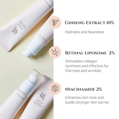 Joseon Revive Eye Serum with Retinal & Niacinamide for Puffy Eyes, Wrinkles, Dark Circles - Cart Shape