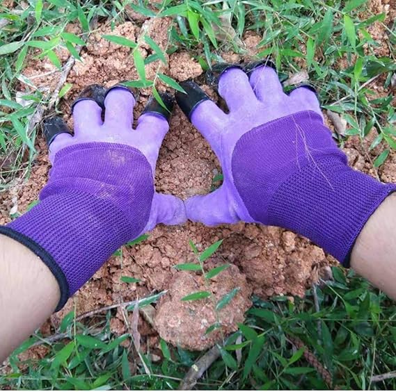 Claw Gardening Gloves for Planting, Garden Glove Claws for Women