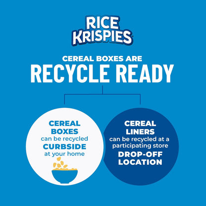 Kellogg's Original Rice Krispies Cold Breakfast Cereal, Giant Size, 24oz Box, 8 Vitamins and Minerals