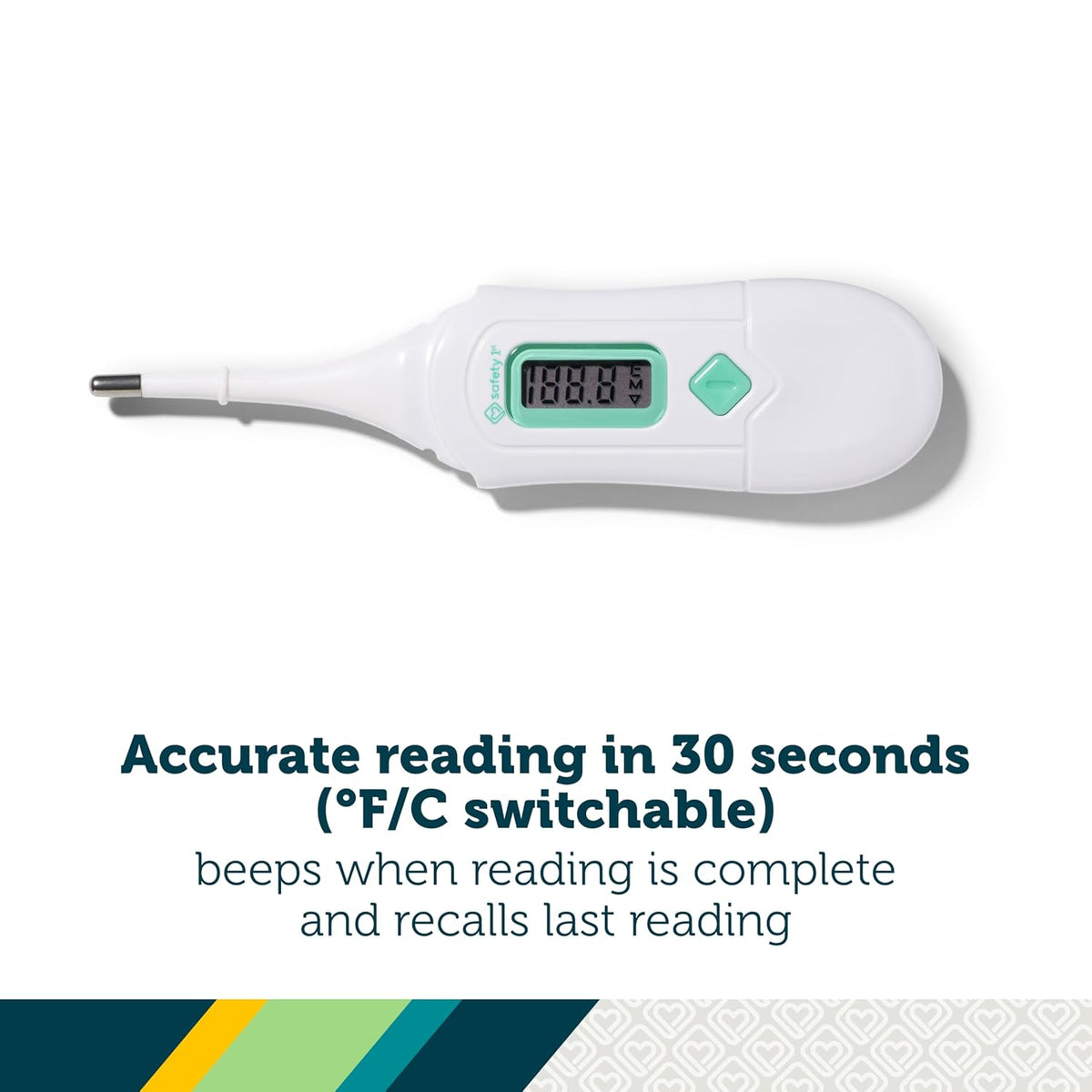 Safety 1st 3-in-1 Nursery Thermometer, Analog