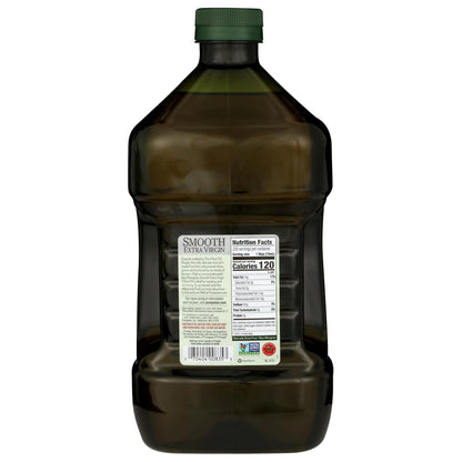 pompeian smooth extra virgin olive oil, contains polyphenols, 101 fl oz, first cold pressed