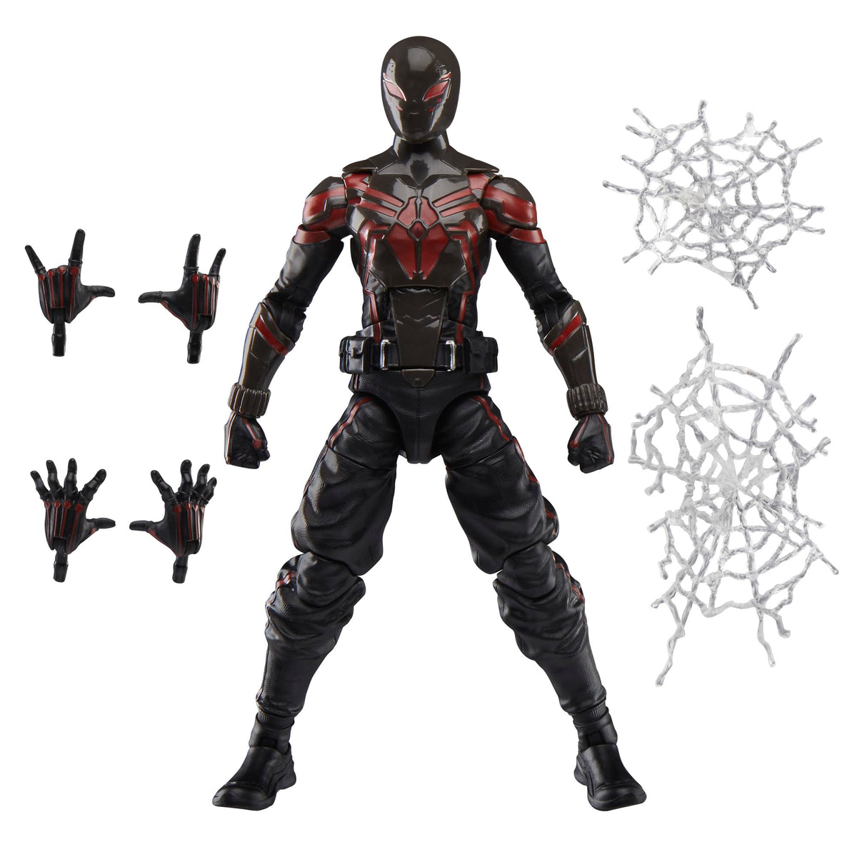 Marvel Legends Series Gamerverse Miles Morales Brooklyn 2099 Suit, Spider-Man 2 Video Game -Inspired Collectible 6 Inch Action Figure