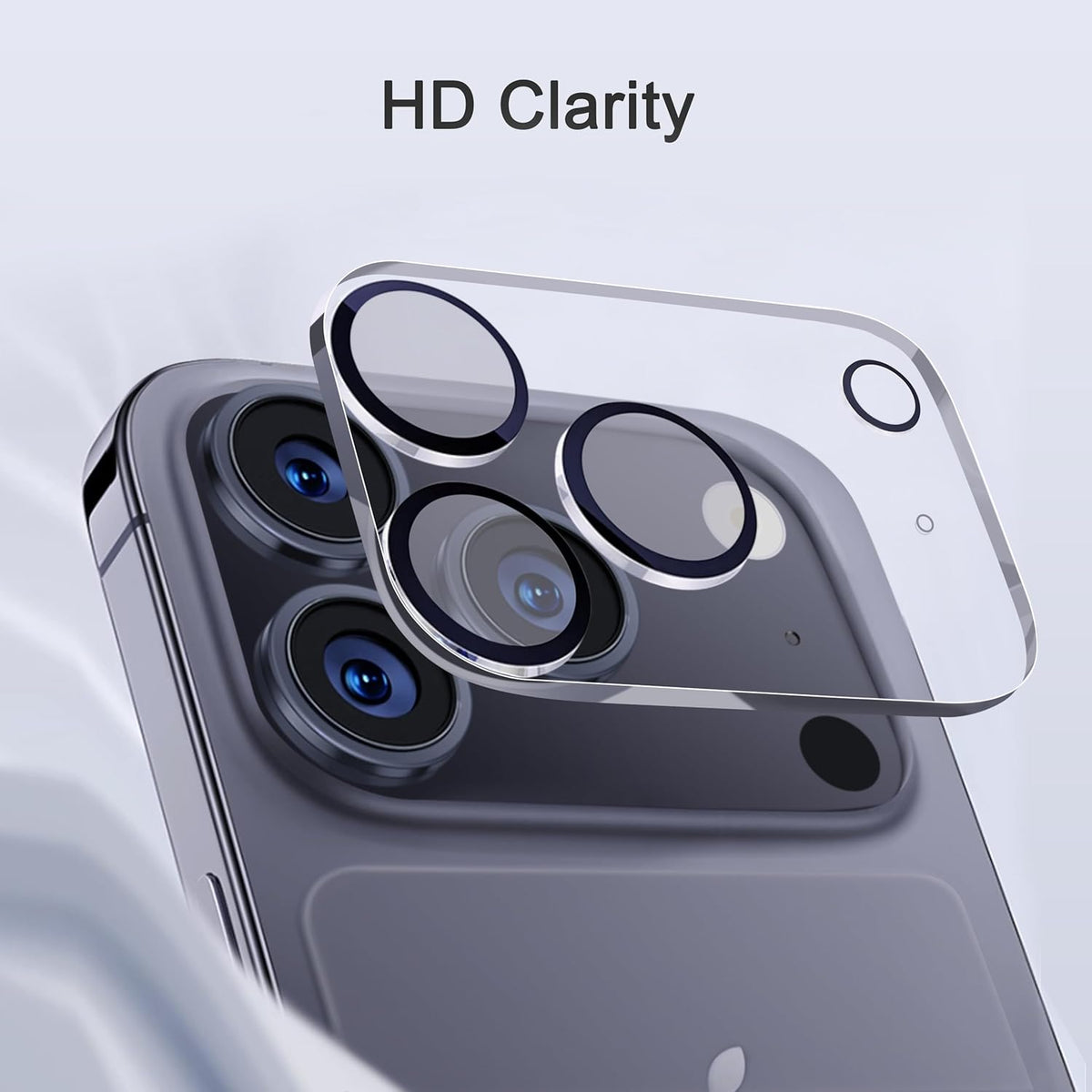 Ailun 3 Pack Camera Lens Protector for iPhone 17 Pro Max,Tempered Glass,9H Hardness,Ultra HD,Anti-Scratch,Case Friendly,Does not Affect Night Shots[Not for iPhone 17/17 Pro/iPhone Air]