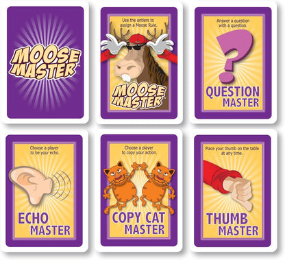Moose Master - Laugh Until You Cry Fun - Your Cheeks Will Hurt from Smiling and Laughing so Hard - for Fun People Looking for A Hilarious Night in a Box