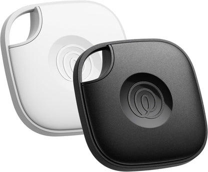 Life360 Tile - Bluetooth Tracker, Keys Finder and Item Locator for Keys, Bags and More. Phone Finder. Both iOS and Android Compatible. 2-Pack (Black/White)