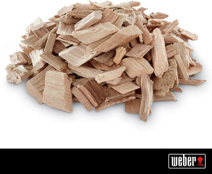 Weber Apple Wood Chips, for Grilling and Smoking, 192 Cu. in