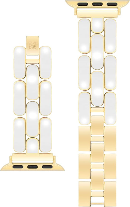 Anne Klein Fashion Bracelet for Apple Watch, Secure, Adjustable, Apple Watch Replacement Band, Fits Most Wrists