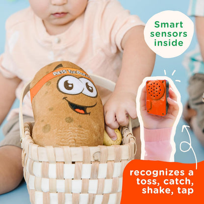 Move2Play, Pass The Potato, Hilariously Wild and Fun Active Play Game | Gift for Kids & Toddlers | Boys & Girls Ages 3, 4-8+ | Indoor/Outdoor Toy| Summer & Camping Fun