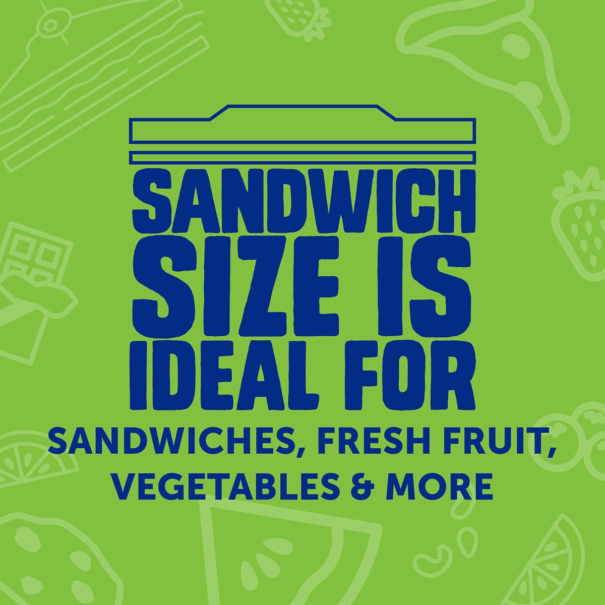 Ziploc Brand 190 Count Storage Bags Variety Pack, 42ct Storage Gallon and 48ct Storage Quart with Stay Open Design, 50ct Sandwich and 50ct Snack with Grip N Seal Technology (Packaging May Vary)