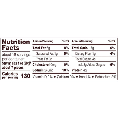 Reese's Filled Pretzels, Peanut Butter Pretzel Nuggets, Crunchy, Ready to Eat, Sweet and Salty Snack, 18oz Jar