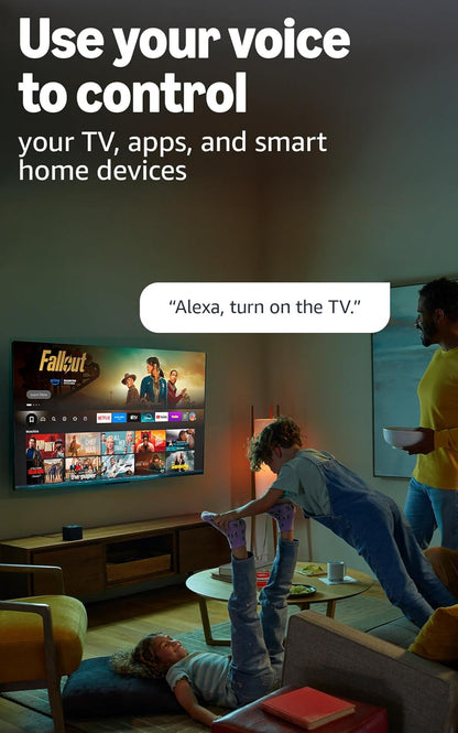 Amazon Fire TV Cube, with AI-powered Fire TV Search, Hands-free streaming device, find shows faster with Alexa+, Wi-Fi 6E, 4K Ultra HD