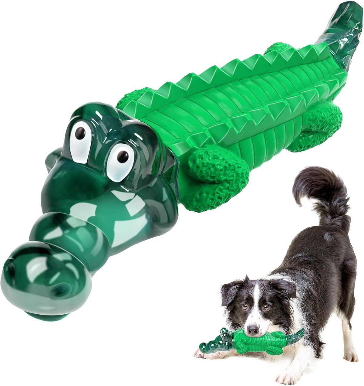 Dog Chew Toys for Aggressive Chewers -Tough Dog Toy to Reduce Pet Anxiety and Boredom for Small, Medium, Large Breed