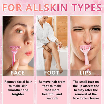 Hair Identifier Spray for Face Shaving,Moisturizing and Skin Care Dermaplaner Spray, Glow Reveal Face Spray for Face Dermaplaning, Peach Fuzz Remover for Women Face (1pc)