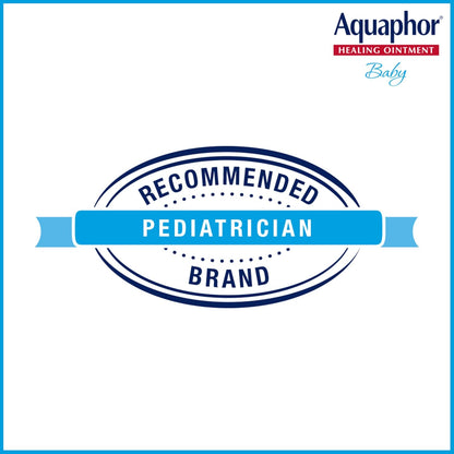 Aquaphor Baby Healing Ointment Advanced Therapy Skin Protectant for Chapped or Dry Skin, Drool Rash and Diaper Rash Ointment, Hypoallergenic Baby Essentials, Travel Size, 0.35 Oz Tube, Pack of 2