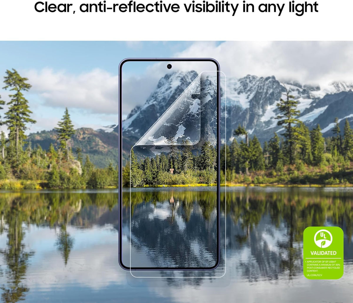 Samsung Galaxy S26 Ultra Anti-Reflecting Film, Phone Screen Protector, Anti-Scratch, Dust, and Fingerprint Shield, Anti-Glare, High Touch Sensitivity, Transparent