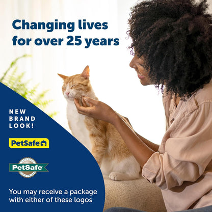 PetSafe ScoopFree Premium Crystal Cat Litter - Outperforms Clay Litter - Less Tracking, Dust for A Fresh Home - Non-Clumping - Two 4.3 lb Bags of Litter (8.6 lb Total) - Original Blue