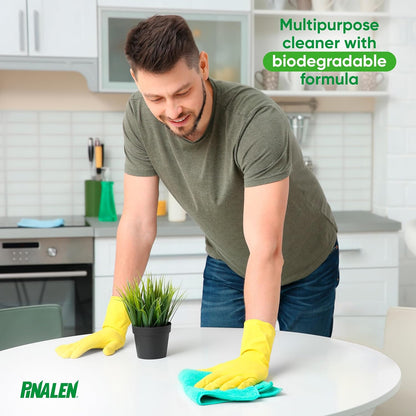 PINALEN 2X Max Aromas Concentrated Multipurpose Cleaner - Fresh Pine Scent - 108 fl oz - All Purpose Cleaner for Kitchen, Bathroom, Floors & Outdoors