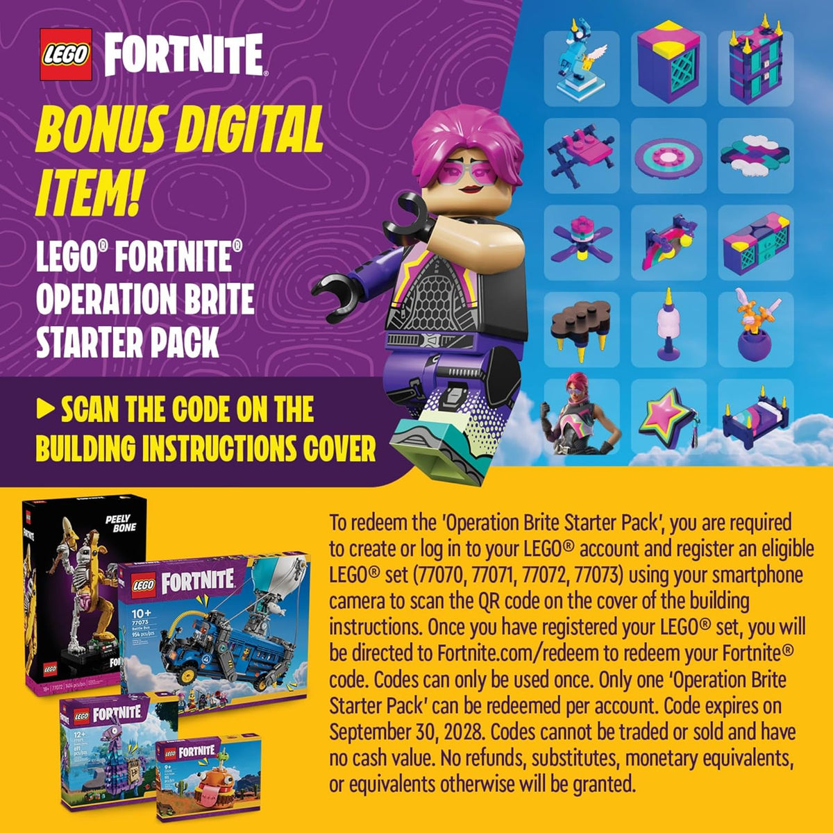 LEGO Fortnite Durrr Burger Building Set - Kids Toy for Gamers, Ages 9+ - Display Model, Collectible Fortnite Toy - Gift for Boys & Girls - 77070
