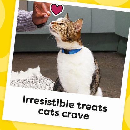 Temptations Cat Treats Classic Crunchy and Soft Cat Treats, Tasty Chicken Flavor, 30 oz. Tub