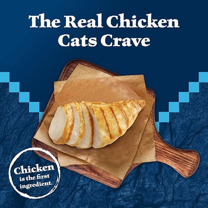 Blue Buffalo Wilderness High-Protein Grain-Free Wet Food For Adult Cats 7+, Chicken Recipe, 5.5-oz., 24-count - Cart Shape