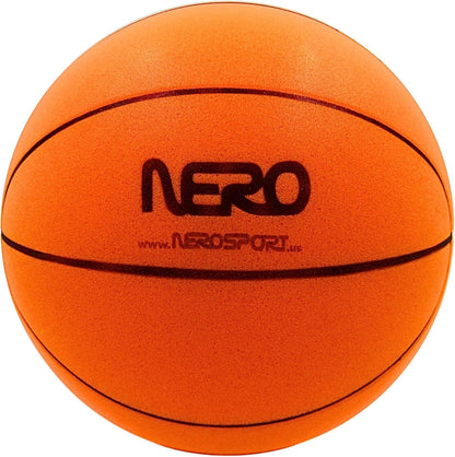 NERO SPORT Ninja Silent Basketball- Soft Foam Indoor Hoop Play | Soundless Ball for Quiet Dribbling and Indoor Training
