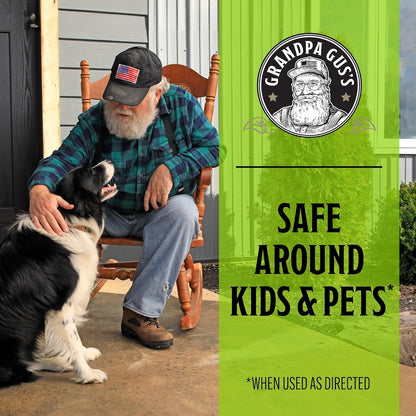 Grandpa Gus's Rodent Repellent Spray with Sprayer, Natural Peppermint & Cinnamon Oils Repel Mice and Stop Rats, 1 Gallon (Pack of 1)